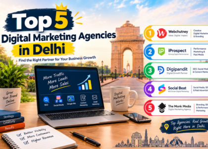 Top 5 Digital Marketing Agencies in Delhi